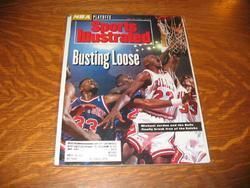 1992 Michael Jordan Busting Loose Sports Illustrated