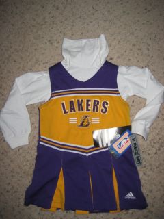 Lakers Girls Cheer Outfit Size Small