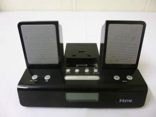 iHome 290 Speaker Dock for iPhone or iPod Clock Radio