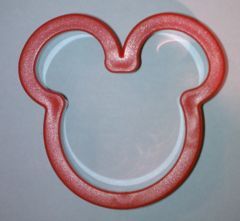 Mickey Mouse Large Red Sandwich Cookie Cutter