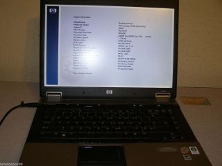 HP 6730b Laptop Dual Core CPU 4 GB RAM No HD No OS BIOS Locked