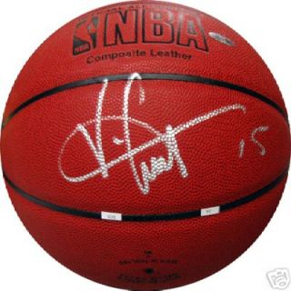 Vince Carter Autographed Signed Basketball Steiner COA