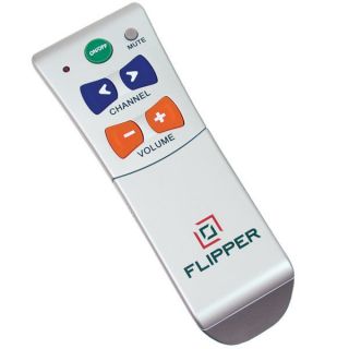 Flipper Large Button TV Remote Control Multip​le Set Up