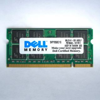 1GB DDR2 SDRAM SODIMM LAPTOP MEMORY UPGRADE DELL INSPIRON 1501 6000