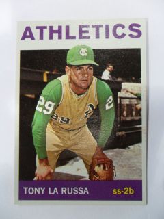 1964 Topps 244 Tony LaRussa Rookie NM MT Phenomenal Baseball Athletics
