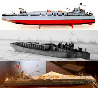 35 German WW2 Landing Craft Ferry Barge Type D Plans