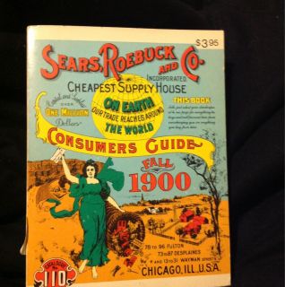 1970 REPRINT OF  ROEBUCK and CO CONSUMERS CATALOGUE GUIDE FALL
