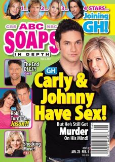 Brandon Barash Laura Wright One Life to Live Feb 6 2012 ABC Soaps in