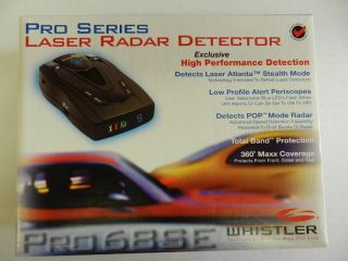 New Whistler PRO68 SE Radar Laser Speed Detector PRO68SE