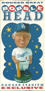 Tommy Lasorda Dodgers Bobble Head Dodger Stadium Giveaway