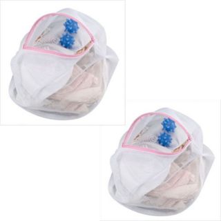 Pack Whitney Mesh Lingerie Zippered Laundry Bags w Washer Dryer