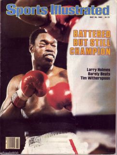Sports Illustrated 1983 Larry Holmes vs Tim Witherspoon