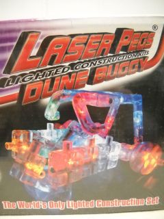 Laser Pegs Lighted Construction Kits Dune Buggy Ages 7 31 Pieces
