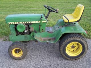 John Deere 140 H3 Lawn Garden Tractor
