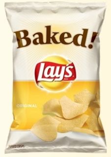 Bag Lays Baked Potato Chips Crispy Fresh Yum
