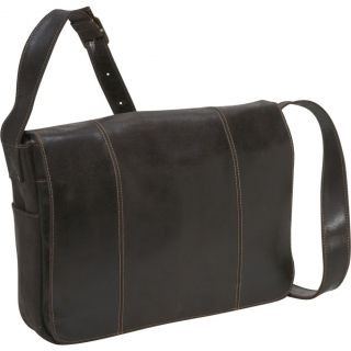 Le Donne Leather Premium Distressed Leather Laptop Messenger Bag