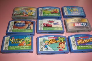 leapster games works with Leapster, Leapster 2, and Lmax, Spongebob