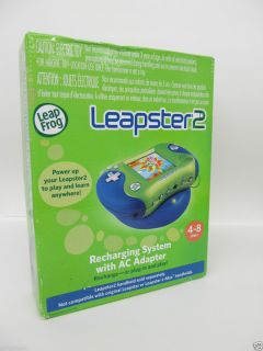 Leap Frog Leapster 2 Recharging System w AC Adapter Charger 30616