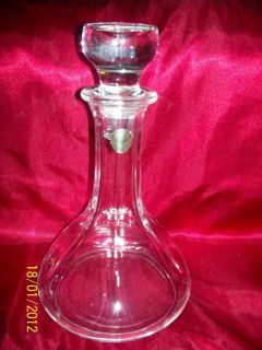 Lead Crystal Cristal Decanter with Glass Stopper