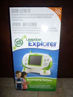 LeapFrog Leapster Explorer Recharging System with AC Adapter recharger