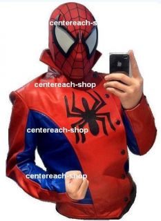 Spider Man Leather Jacket Costumes Jacket Custom All Sizes Available
