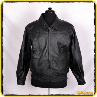 Susqehanna Trail Kids Leather Jacket Boys Size XL Black