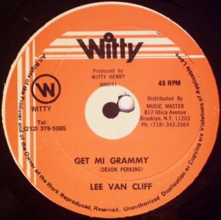 12 Reggae Single Lee Van Cleef Get MI Grammy Witty Listen