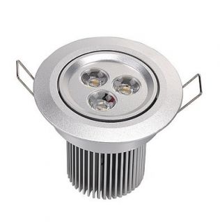 3x3W 9W LED Warm White Recessed Downlight Ceiling Light