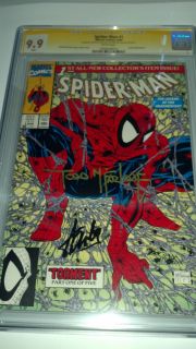 Cover CGC SS 9 9 not 9 8 Signed Stan Lee and Todd McFarlane