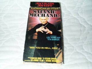 Satanic Mechanic VHS Lee Van Cleef The Perfect Killer