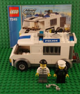 Lego Town City Prisoner Transport Set 7245 with Instructions No Box
