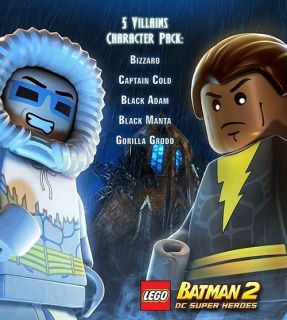 Lego Batman 2 Villains Character Pack Code Video Game DLC Xbox 360