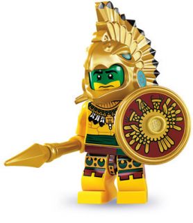 Lego 8831 Series 7 Minifigures Aztec Warrior New SEALED