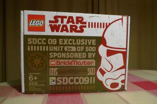 LEGO STAR WARS MINI Republic DROPSHIP & AT TE SDCC 09 Exclusive Brick