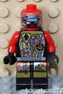 Lego UFO Red Droid ★ Space Alien Robot 6836 6979 6915