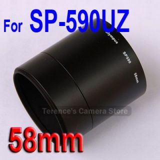58 58mm Lens Adapter Tube for Olympus SP590 UZ SP 590UZ