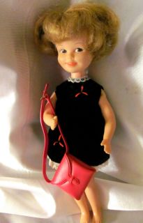 Vintage Penny Brite Poseable Doll Deluxe Reading 1960 s Attire