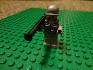 Custom Lego Military Army Minifig with BrickArms Weapons