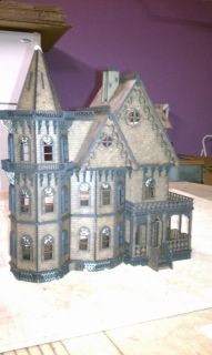 Leon Gothic Victorian Mansion Dollhouse Quarter 1 48 Scale Kit