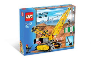 Retired Lego City 7632 Crawler Crane MISB Construction Legos