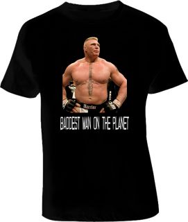 Brock Lesnar Baddest Man MMA T Shirt