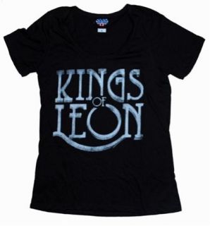 New Junk Food Kings of Leon Logo Ladies T Shirt Size Medium