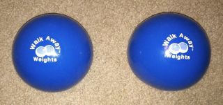 Leslie Sansone Walk Away The Pounds Weighted Balls 3 Lb