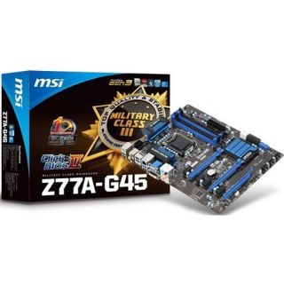 MSI Z77A G45 Z77 LGA 1155 ATX Intel Motherboard