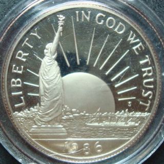 1986 s Proof Statue of Liberty Half Dollar Coin