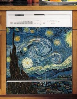 Appliance Art Starry Night Magnetic Dishwasher Cover LG