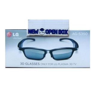 LG AG S350 Plasma Active Dynamic Shutter 3D Glasses Black