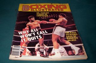 1978 June Boxing Magazine Muhammad Ali Leon Spinks