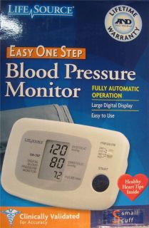 LifeSource UA 767 One Step Auto Inflate Blood Pressure Monitor, Small