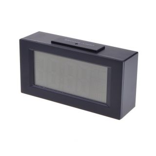 Black Snooze Light Big LCD Digital Backlight Alarm Clock